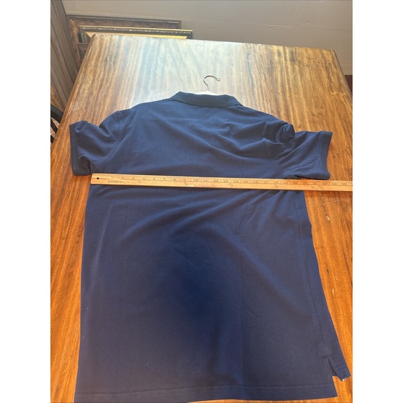 Blanc Apparel 100% Organic Cotton Navy Blue Polo Shirt NWT M (slim fit) $168 - Picture 5 of 5